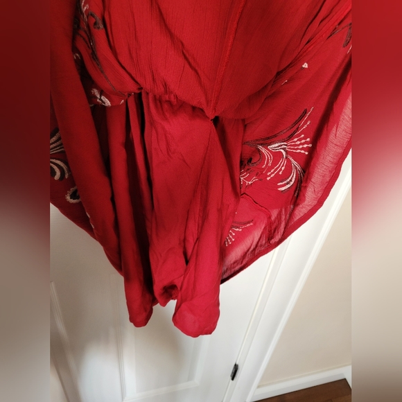 FREE PEOPLE BONJOUR EMBROIDERED DRESS - Picture 10 of 13